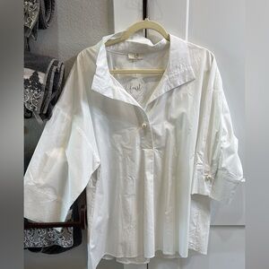Entro White Women's Blouse